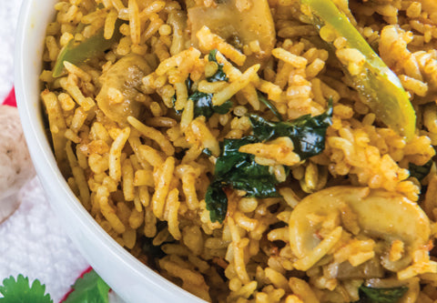 Mushroom Pilau