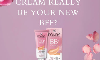 Pond's hydra light PM routine: